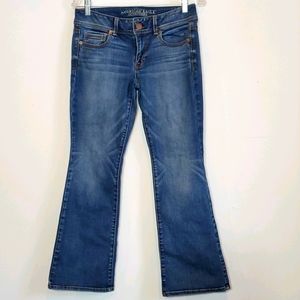 American Eagle Jeans Kick Boot Super Stretch Short